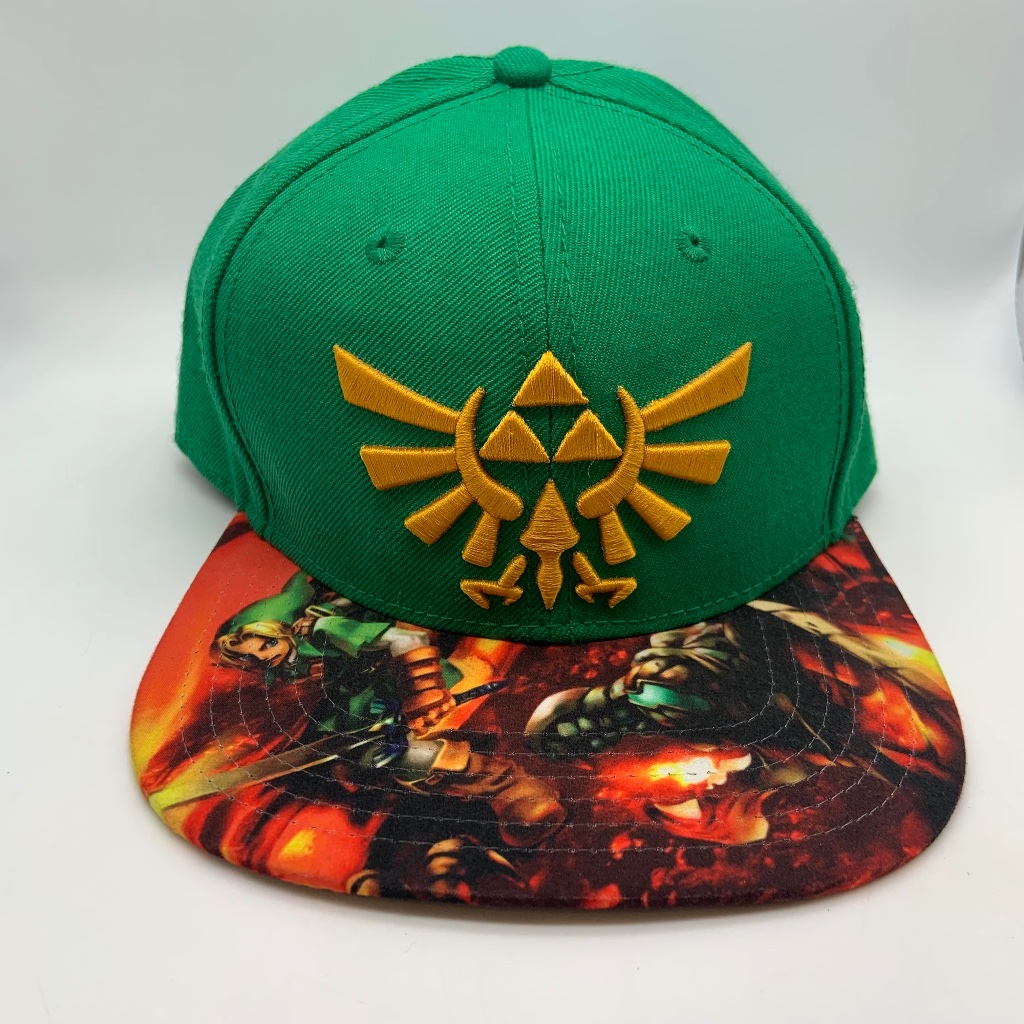 Nintendo Legends Of Zelda Ocarina Of Time Trucker Snapback